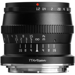 обектив TTartisan APS-C 50mm f/1.2 - Canon EOS R