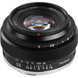 обектив TTartisan 50mm f/2 FF - Canon EOS R