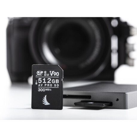 Angelbird AV PRO SD V30 Speicherkarte 64 GB – Bis 90 MB/s Schreibgeschwindigkeit, Für 4K/6K Videos