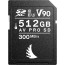 Angelbird AV PRO SD MK2 V90 512GB SDXC 300MB/s