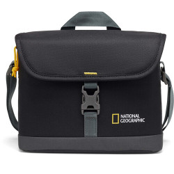 чанта National Geographic Shoulder Bag М (черен)