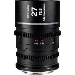 Lens Laowa Nanomorph 27mm T2.8 1.5x S35 - Sony FE (Silver Flare)