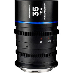 Lens Laowa Nanomorph 35mm T2.4 1.5x S35 - PL Mount + EF (Blue Flare)