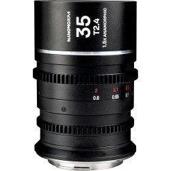 Lens Laowa Nanomorph 35mm T2.4 1.5x S35 - Sony FE (Silver Flare)