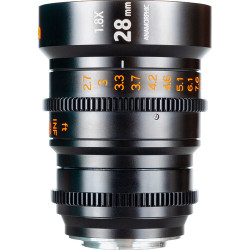 Lens Vazen Anamorphic 28mm T/2.2 1.8X Amber Flare (RF Mount)