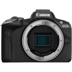 фотоапарат Canon EOS R50 + обектив Canon RF-S 18-45mm f/4.5-6.3 IS STM + обектив Canon RF-S 55-210mm f/5-7.1 IS STM
