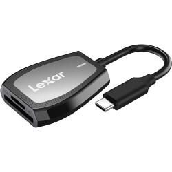 четец Lexar Professional USB-C Dual Slot Reader SD/Micro SD UHS-II