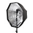 Softbox Dynaphos Octagonal softbox - umbrella for manual flash 80 cm