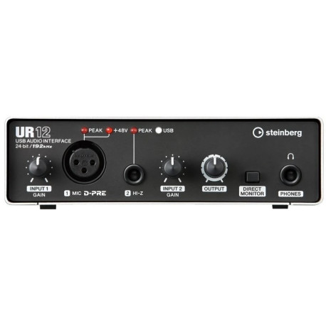 audio-tecnica at2020 ＋steinberg UR12 Audio Interface Steinberg UR12 Audio Interface | PhotoSynthesis