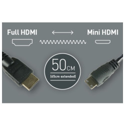 кабел Atomos 50 см. HDMI - Mini HDMI (преоценен)