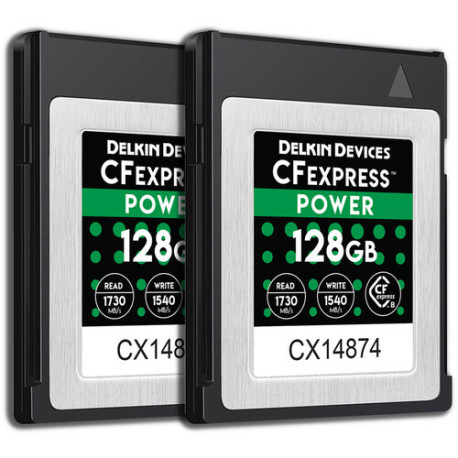 карта памет Delkin Devices CFexpress 128GB (2-pack) (преоценен)