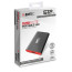 EMTEC X210 ELITE 512GB PORTABLE SSD 500MB/S USB-C3.2 GEN2
