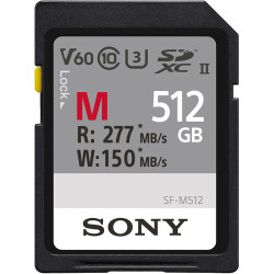 карта Sony SDXC SF-M 512GB UHS-II