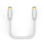 Hama Rechargable Cable USB-C to USB-C 1.5m (white)