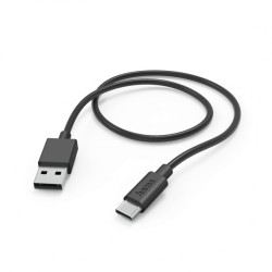 cable Hama USB-C to USB-A 2.0 1m (black)