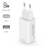 Hama Fast Mini Charger USB-C / USB-A 65W (white)