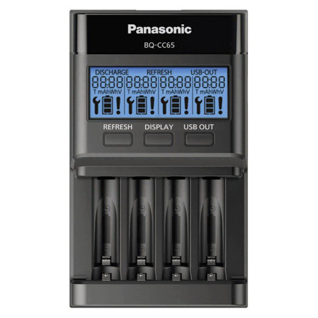 Panasonic BQ-CC65 Smart&amp;Quick Pro Charger