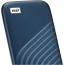 WD MY PASSPORT PORTABLE SSD 1TB R1050/W1000 MB/S USB 3.2 BLUE WDBAGF0010BBL