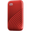 Western Digital My Passport Portable SSD 1TB (red)