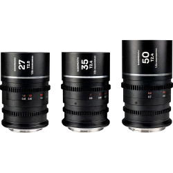 Laowa Nanomorph S35 Bundle 27mm + 35mm + 50mm - Sony E (Blue Flare)