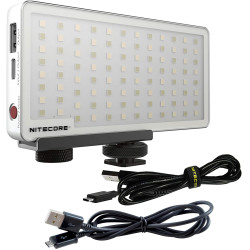 Nitecore SCL10 2-in-1 Smart Camera Light & Power Bank 10000 mAh