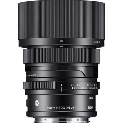 обектив Sigma 50mm f/2 DG DN Contemporary - Sony E + аксесоар Sigma CH-11 Магнитен държач за капачки за обективи + филтър Sigma Protector Filter 58mm