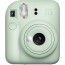  фотоапарат за моментални снимки Fujifilm Instax Mini 12 Instant Camera (Mint Green) + фото филм Fujifilm instax mini 2x10