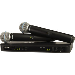 Shure BLX288/B58 - S8 Wireless Dual Vocal System with Two Beta 58A
