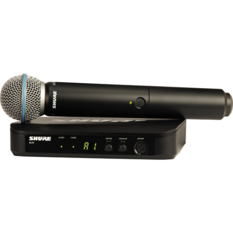 SHURE BLX24/B58-M17 WIRELEES VOCAL SYSTEM WITH BETA 58A