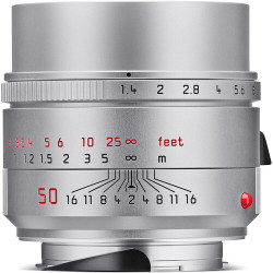 Lens Leica 11728 Summilux-M 50mm f/1.4 ASPH. (silver, 2023)
