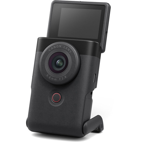 Camcorder Canon PowerShot V10 Vlog Camera (Black) + Memory card SanDisk Extreme Pro Micro SDXC 64GB UHS-I U3 + SD adapter