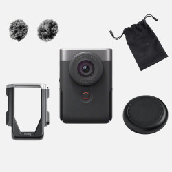 Camcorder Canon PowerShot V10 Advanced Vlogging Kit (Silver)