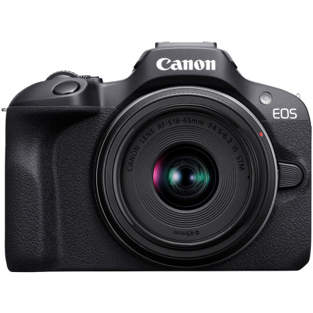 Canon EOS R100 + Lens Canon RF-S 18-45mm f / 4.5-6.3 IS STM + Battery Canon LP-E17 Canon EOS R100 + Lens Canon RF-S 18-45mm f / 4.5-6.3 IS STM + Battery Canon LP-E17