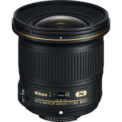 обектив Nikon AF-S 20MM F/1.8G ED (употребяван)