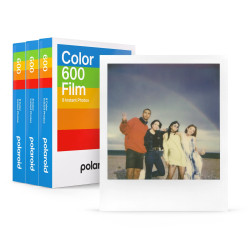 Polaroid Color i-Type Film Three Pack for Now, Now+, Lab, OneStep 2, and  OneStep+ Cameras (24 sheets) 