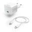 HAMA 201620 QUICK CHARGER 20W USB-C WITH LIGHTNING CABLE WHITE