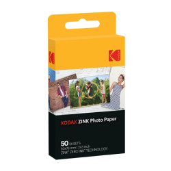 Photographic Paper Kodak Zink 2x3 Inch Media 50 Pack