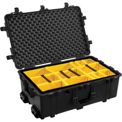 куфар Peli™ 1650 с разделители (черен)