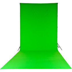 фон Manfrotto LL LC5881 Panoramic Background Chromakey Green 3x7м