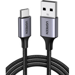 Ugreen US288 USB-A to USB-C Fast Charging Cable 1m (black)