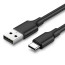 Ugreen US287 USB-A към USB-C Fast Charging Cable 1m (черен)