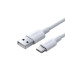 Ugreen US287 USB-A към USB-C Fast Charging Cable 1m (бял)