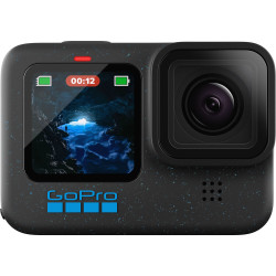 екшън камера GoPro HERO12 + аксесоар GoPro Head Strap + QuickClip
