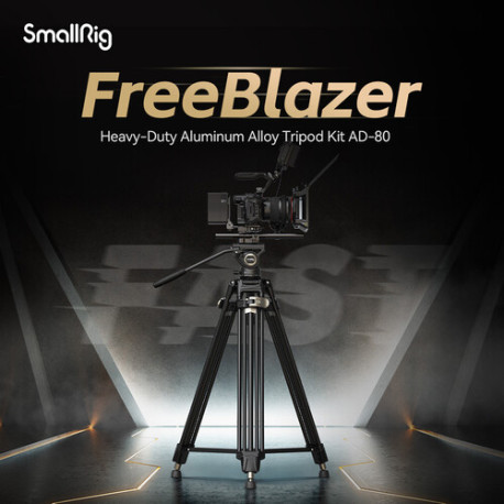 Tripod Smallrig Heavy-Duty Aluminum Video Tripod Kit AD-80