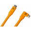 TETHER TOOLS CUC31R-ORG TETHERBOOST PRO USB-C TO USB-C STRAIGHT TO RIGHT (9.4M) ORANGE CABLE