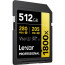LEXAR PROFESSIONAL SDXC 512GB 1800X UHS-II R270M/W180MB/S V60 LSD1800512G-BNNNG