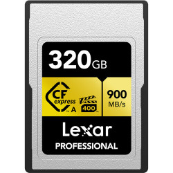 карта Lexar Professional CFexpress Gold 320GB Type A + четец Lexar CFexpress Type A / SD UHS-II USB 3.2 Gen 2 Card Reader