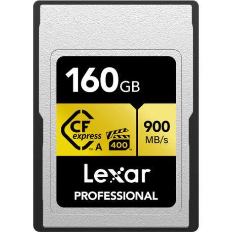 Memory card Lexar Professional CFexpress Gold 160GB Type A + Reader Lexar CFexpress Type A / SD UHS-II USB 3.2 Gen 2 Card Reader Memory card Lexar Professional CFexpress Gold 160GB Type A + Reader Lexar CFexpress Type A / SD UHS-II USB 3.2 Gen 2 Card Reader