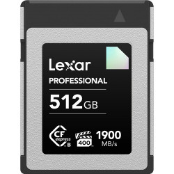 карта Lexar Professional CFexpress Diamond 512GB Type B + четец Lexar CFexpress Type B Card Reader USB 3.2 Gen 2 USB-C