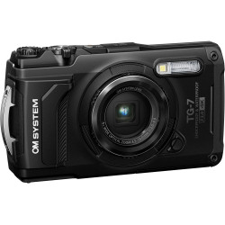 фотоапарат OM SYSTEM (Olympus) TG-7 (черен) + батерия Olympus LI-92B 